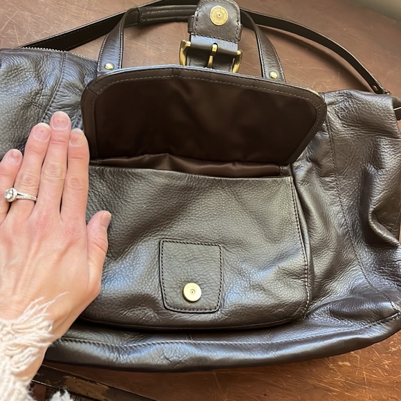 Leather Coach Bag - Picture 5 of 10